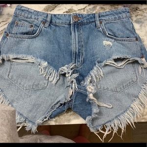 One Teaspoon Denim Shorts